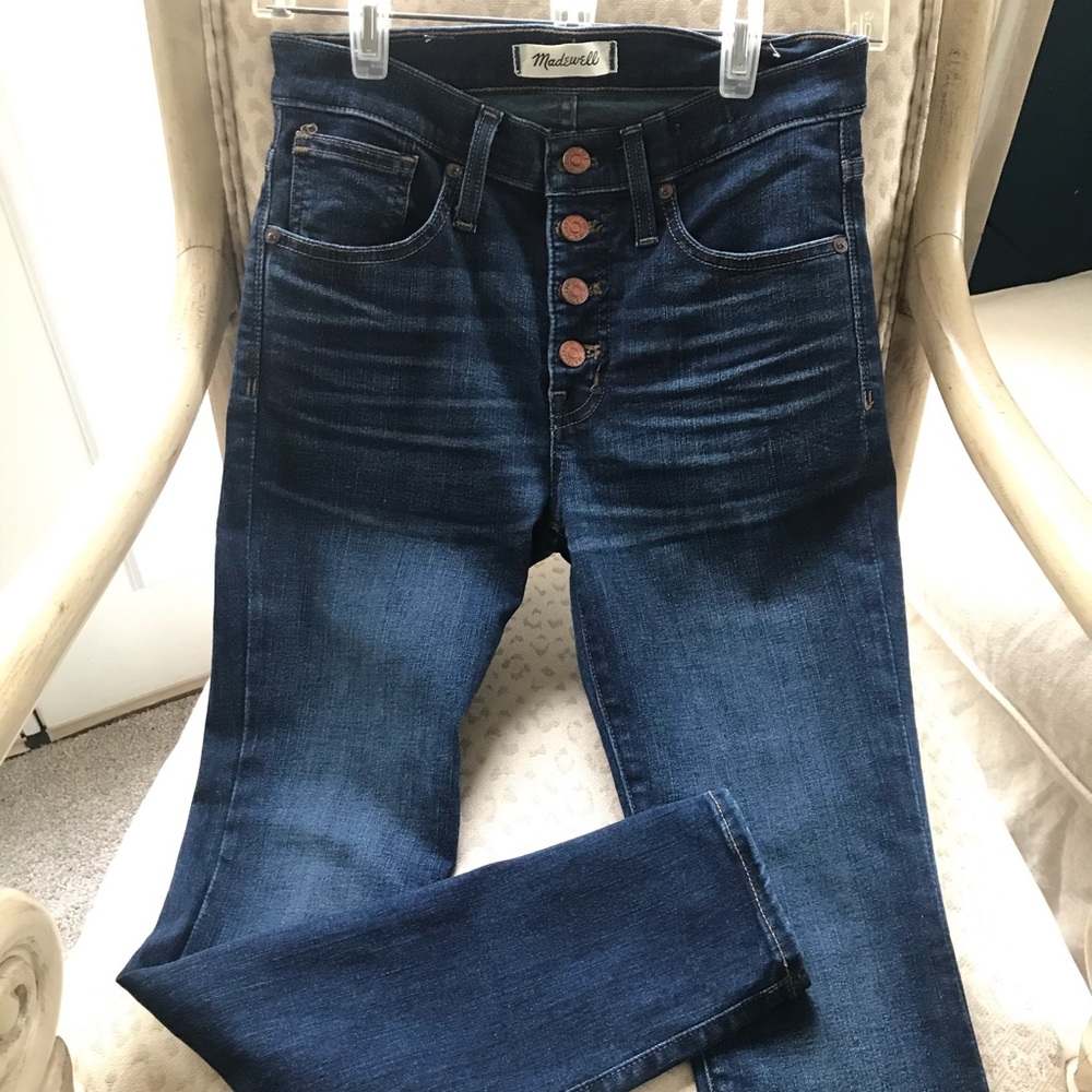 Madewell 9 inch high rise jeans 26P